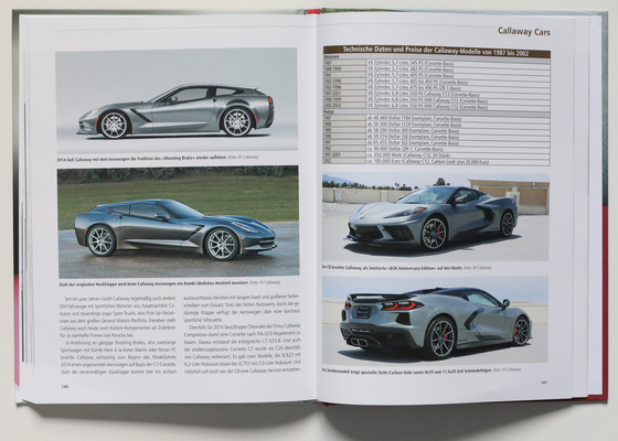 Callaway - Buch "Chevrolet Corvette - Die US-Sportwagen-Ikone - alle Generationen seit 1953"