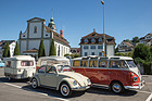 Bild: Camping mit VW Käfer und Bulli