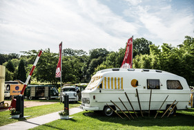 Camping wie anno dazumals - Classic Days Schloss Dyck 2014