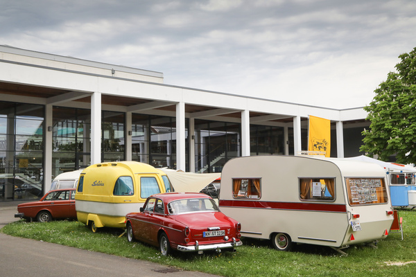 Camping zwischen den Hallen - Klassikwelt Bodensee 2023