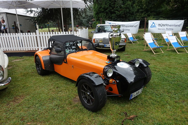 Caterham 7 Später auch auf dem Rundkurs zu sehen – Classic Days 2025