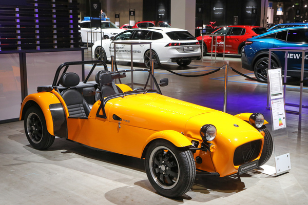 Caterham Seven S3 170 (2022) - Nachfolger des Lotus Seven der Sechzigerjahre - Auto Zürich 2022