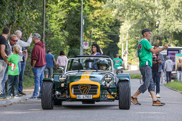 Caterham Super Seven (1990) - bei der Abfahrt - 8. Lägern Classic 2025