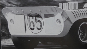 Chaparral 2A 1965 mit Heck-Spoiler, Detail