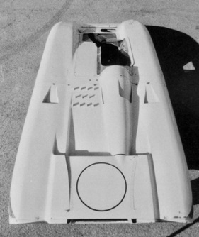 Chaparral 2H (1969) – Blick von oben