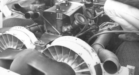 Chaparral 2J (1970) – ILO-Zweitakter für den Ventilatoren-Antrieb