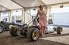 Charmante Präsentation im Monoposto-Fahrerlager - Lignières Historique 2015