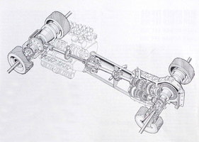 Chassis des Alfa Romeo Tipo 160