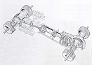 Bild: Chassis des Alfa Romeo Tipo 160