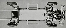Image: Chassis of the Citroën 2CV