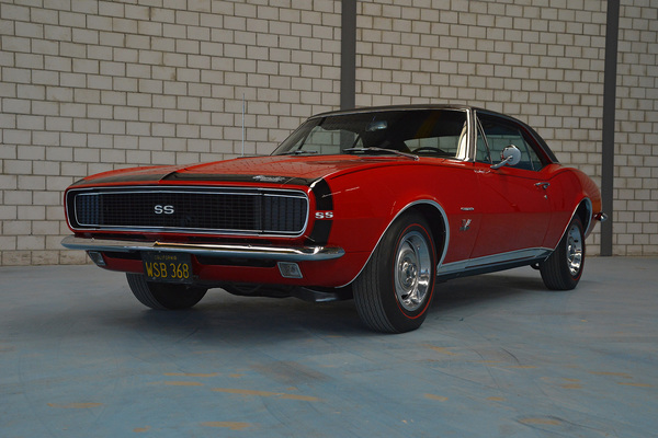 Cheevrolet Camaro 396 SS/RS (1967) - as lot 19 at the auction of the classic car gallery at the Dolder Grand Hotel on June 17, 2017