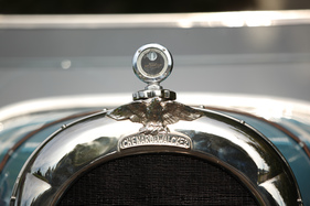 Chenard & Walcker T3 (1924) - Wasserthermometer auf dem Kühler