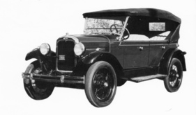 Chevrolet (1927) - als Phaeton mit Vierzylindermotor und 2993 ccm