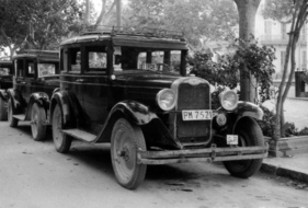 Chevrolet (1927) - im Einsatz als Taxi