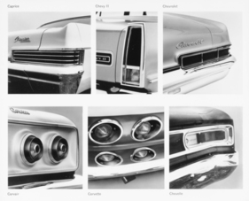 Chevrolet (1966) – Die verschiedenen Rückleuchten des Jahrgangs im Vergleich