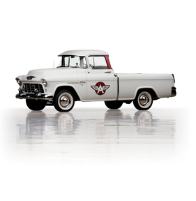 Chevrolet 3100 Cameo Pickup (1955) - als Lot 255 an der RM / Sotheby's Versteigerung der Andrews Collection am 2. Mai 2015
