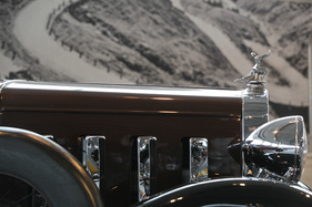 Chevrolet 6BA Conferderate Special (1932) - vor der Tremola - Ausstellung "Gotthard" im Pantheon 2016