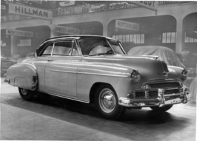 Chevrolet Bel-Air (1950) - als Faux-Cabriolet - Genfer Autosalon 1950