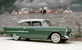 Chevrolet Bel Air (1955) - gab die Grundplattform für den ersten Serien-Nomad vor
