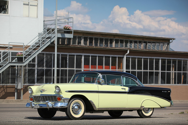 Chevrolet Bel Air 2 Door Hardtop (1956) - als Lot 42 an der Versteigerung der Oldtimer Galerie Toffen am 20. Oktoberl 2018