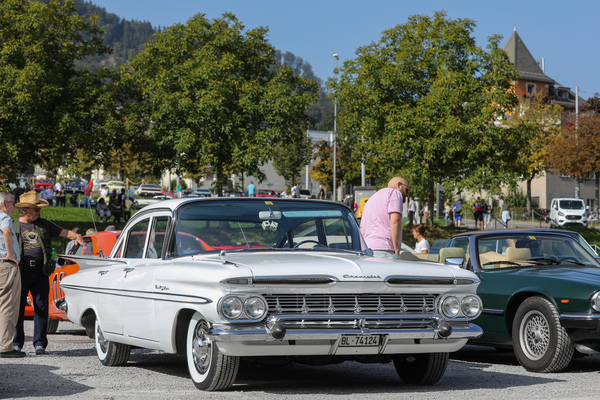 Chevrolet Bel Air 4-Door Sedan (1959) – Albisgütli Classic Cars & Bikes Oktober 2023