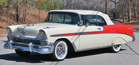 Chevrolet Bel Air Convertible (1956) - angeboten als Lot 225 an der RM/Sotheby's Versteigerung in Hershey am 11./12. Oktober 2018
