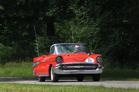 Chevrolet Bel Air Convertible (1957) - am GP Brugger Schachen 2013