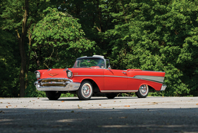 Chevrolet Bel Air Convertible (1957) - angeboten als Lot 186 an der RM/Sotheby's Versteigerung in Hershey am 11./12. Oktober 2018