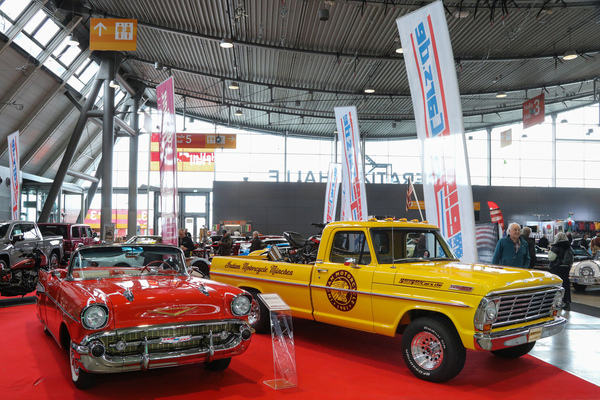 Chevrolet Bel Air Convertible (1957) - zu verkaufen bei Geiger Cars für EUR 124'900 - 24. Retro Classics 2025