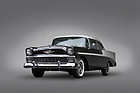 Bild: Chevrolet Bel Air Sport Coupé (1956) - als Lot 101 an der RM/Sotheby's Monterey Versteigerung vom 12. bis 14. August 2021