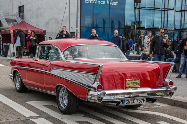 Chevrolet Bel Air Sport Coupe – Heckansicht – Retro Saisonauftakt 2025