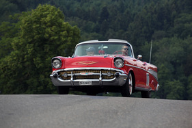 Bild Chevrolet Belair Convertible (1957) - am GP Furttal 2013