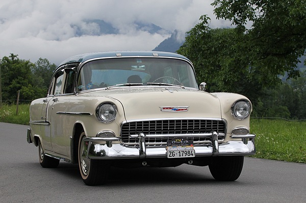 Chevrolet Belair Sedan (1955) - Oldtimer in Obwalden OiO 2011