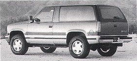 Bild zu Artikel Chevrolet Blazer K - GMC Yukon - 5,7-Liter-V8 - 213 PS (netto) Benzineinspritzung