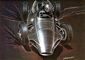 Chevrolet CERV-1 (1960) – Zeichnung von Larry Shinoda, datiert auf August 1960