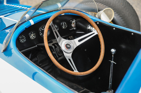 Chevrolet CERV I (1960) - das Corvette-Lenkrad kam ersetzte das etwas schmucklose Steuerrad, das anfänglich im Cockpit installiert war
