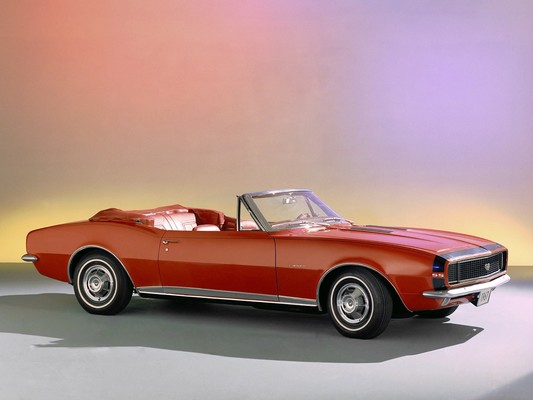 Chevrolet Camaro (1967) - die erste Generation gab es auch als Cabriolet