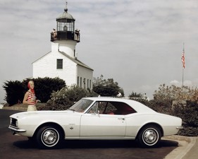 Chevrolet Camaro (1967) - first generation in white (1967)