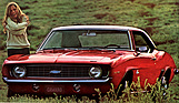 Image: Chevrolet Camaro (1969) - as a coupé