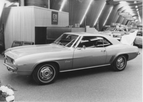 Chevrolet Camaro (1969) - vier Motorvarianten sind verfügbar - Genfer Automobilsalon 1969
