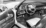 Chevrolet Camaro (1973) - sportliches Cockpit - am Genfer Automobilsalon von 1973