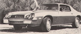 Chevrolet Camaro - 4.1-liter 6-cyl. engine - 110 HP (net) - Engine for Standard model (1978)
