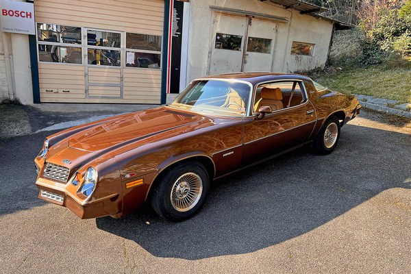 Chevrolet Camaro Berlinetta (1979) - als Lot 163 angeboten an der Versteigerung der Oldtimer Galerie in Toffen am 26. März 2022