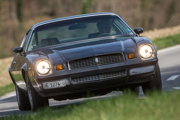 Chevrolet Camaro "Berlinetta" (1981) - im Verkehr kann der Camaro immer mithalten