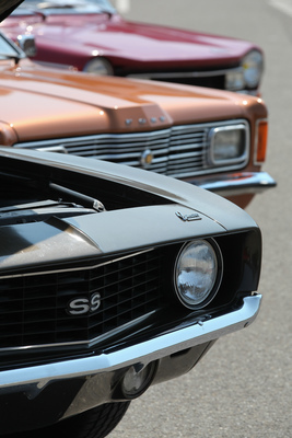 Chevrolet Camaro SS (1969) - vor europäischen Brot-und-Butter-Autos der Vergangenheit - Oldtimer Sunday Morning Zug am 5. August 2018 (1969)