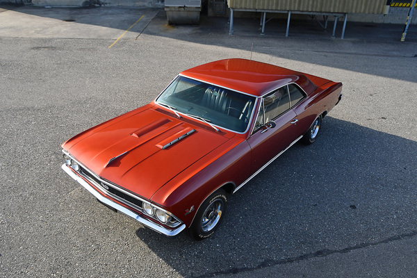 Bild: Chevrolet Chevelle SS396 (1966) - als Lot 66 angeboten an der Versteigerung der Oldtimer Galerie Toffen am 22. März 2025