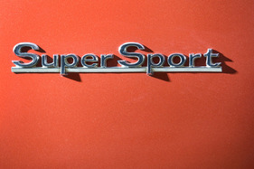 Chevrolet Chevelle Super Sport 396 Coupe (1966) – Während sich an Front und Heck nur das Kürzel fand, war der Name an den Flanken ausgeschrieben