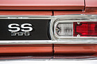 Chevrolet Chevelle Super Sport 396 Coupe (1966) – der Streifen zwischen den Rückleuchten war stets mattschwarz