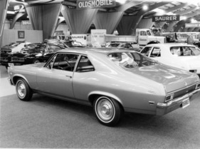 Chevrolet Chevy II (1968) - dem Camaro nun ähnlicher geworden - Genfer Autosalon 1968