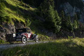 Chevrolet Confederate BA (1932) - mit Startnummer 014 an der Ennstal-Classic 2017
